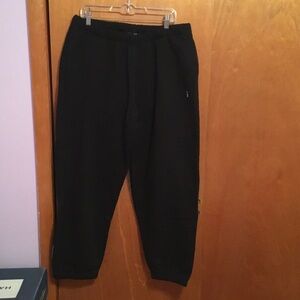 HUEL Black Sweatpants for Men
